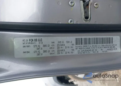 2019 Jeep Cherokee Limited 4X4 from USA, damaged, VIN 1C4PJMDXXKD451183